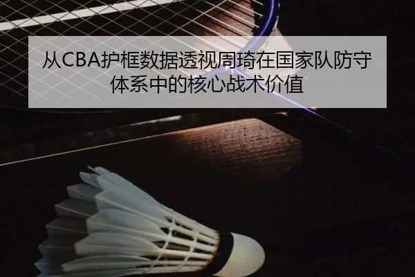 从CBA护框数据透视周琦在国家队防守体系中的核心战术价值 | leyu